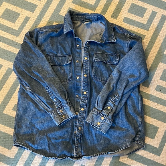 Denim Shirt Jacket - Picture 1 of 4